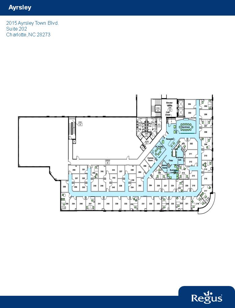 2015 Ayrsley Town Blvd, Charlotte, NC for lease Floor Plan- Image 1 of 4