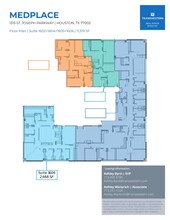 1315 St Joseph Pky, Houston, TX for lease Floor Plan- Image 2 of 2