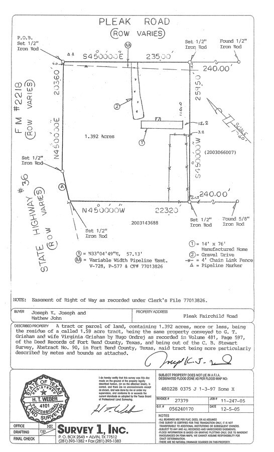 HW 36 & FM 2218 Rd, Rosenberg, TX 77471