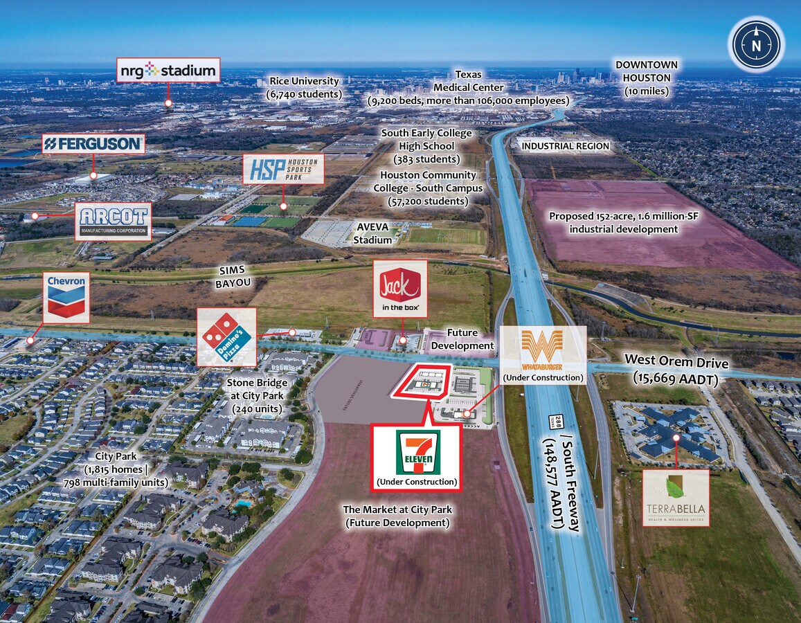 W Orem Dr, Houston, TX 77047