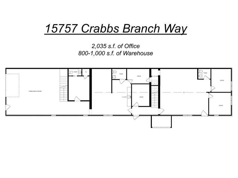 15701-15757 Crabbs Branch Way, Rockville, MD for lease - Site Plan - Image 1 of 5