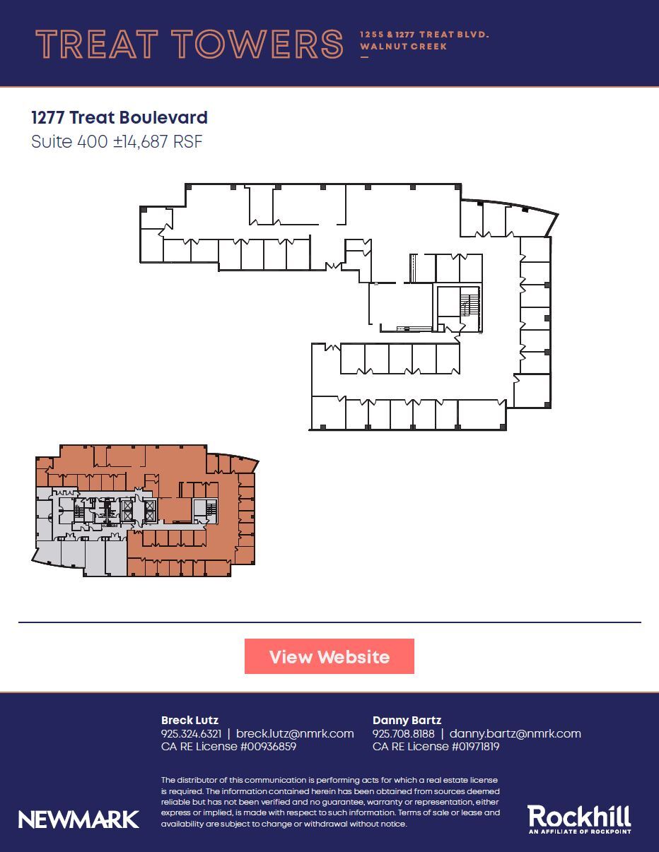 1255 Treat Blvd, Walnut Creek, CA for lease Floor Plan- Image 1 of 1