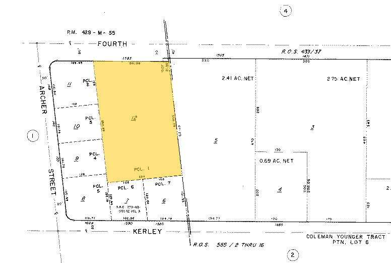 1585 N 4th St, San Jose, CA for lease - Plat Map - Image 3 of 3