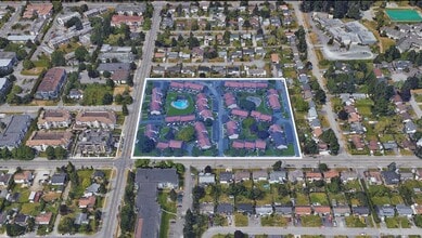 5850 177B St, Surrey, BC - AERIAL map view