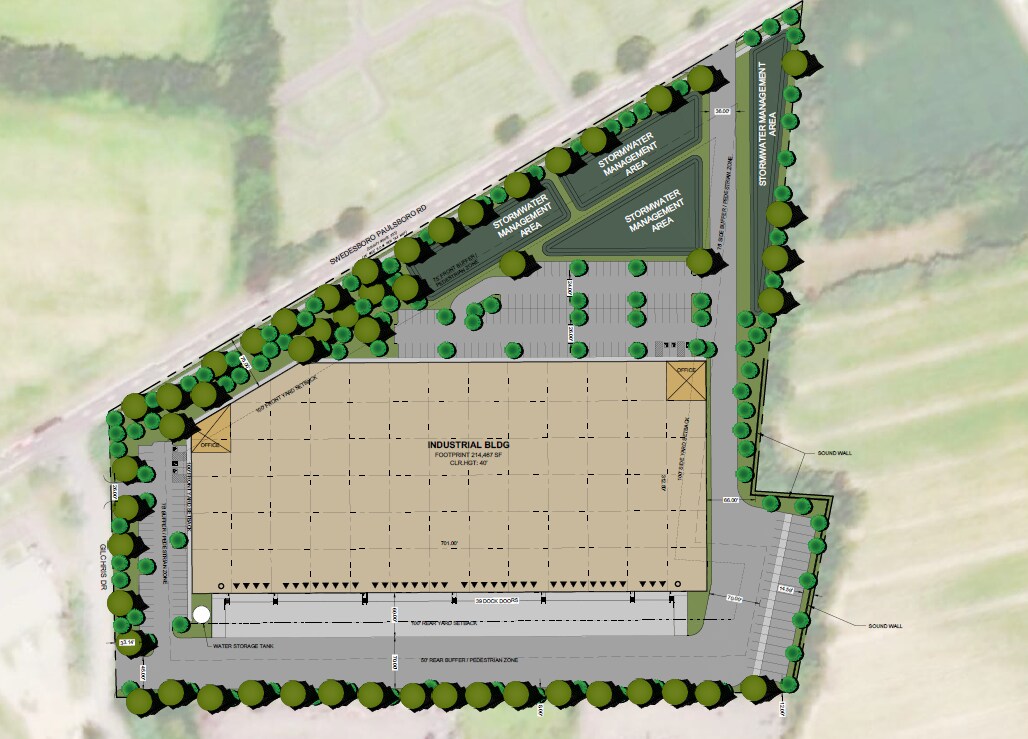 261 Swedesboro Paulsboro Road, Swedesboro, NJ for lease Site Plan- Image 1 of 2