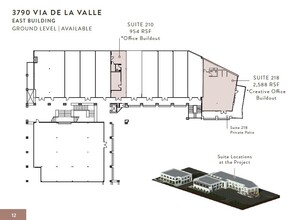 3702 Via de la Valle, Del Mar, CA for lease Floor Plan- Image 1 of 1