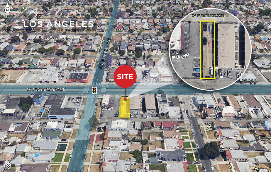 1550 W Florence Ave, Los Angeles, CA for sale - Aerial - Image 1 of 1