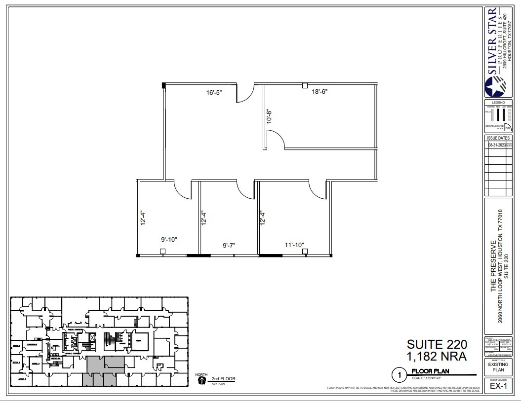 2000 N Loop Fwy W, Houston, TX for lease Floor Plan- Image 1 of 1