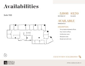 100 W Broadway, Glendale, CA for lease Floor Plan- Image 1 of 1