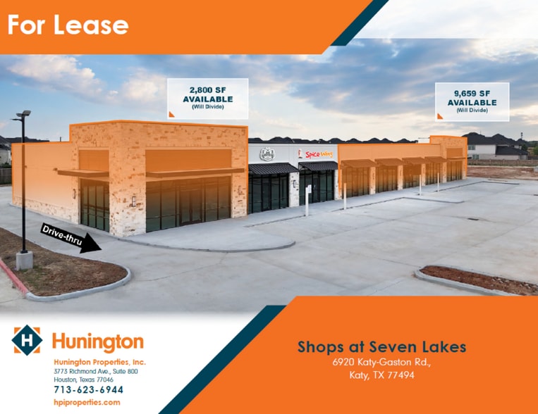 6920 Katy Gaston Rd, Katy, TX for lease - Building Photo - Image 1 of 1