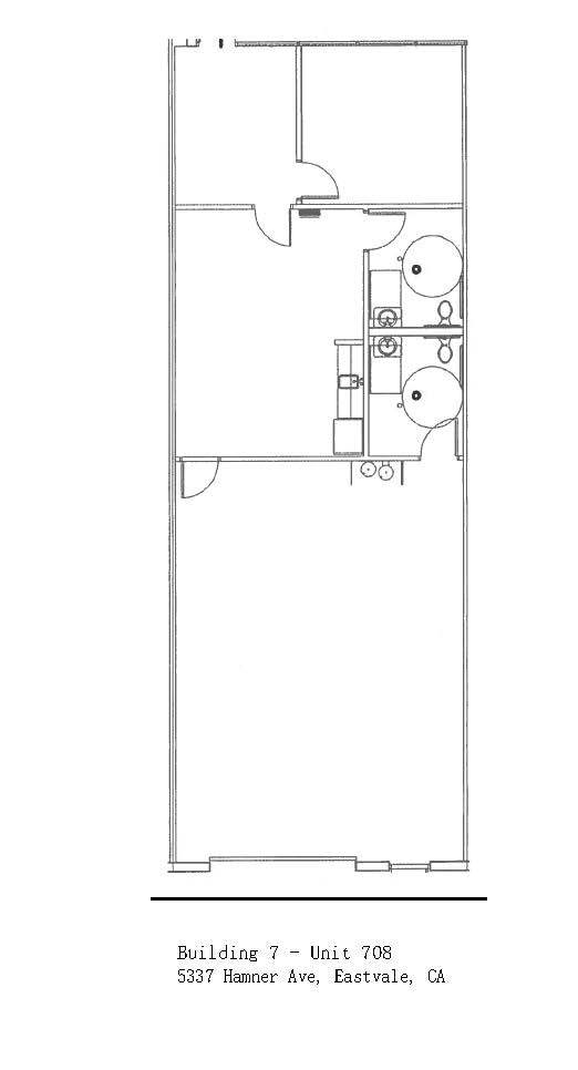 5337 Hamner Ave, Eastvale, CA for lease Floor Plan- Image 1 of 1