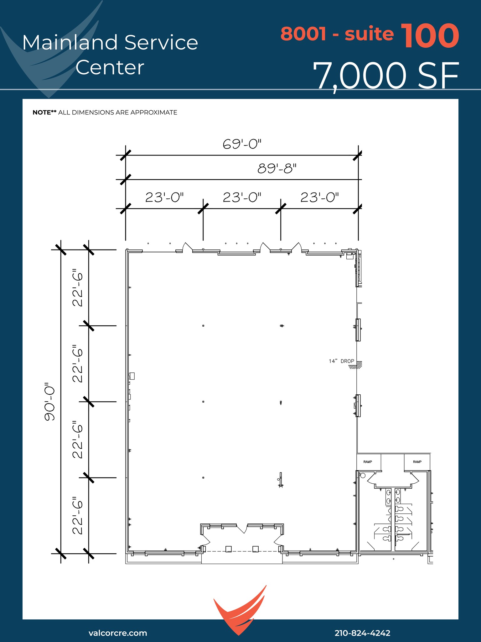 8001 Mainland Dr, San Antonio, TX for lease Site Plan- Image 1 of 1