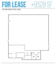 720 Challenger St, Brea, CA for lease Floor Plan- Image 1 of 1