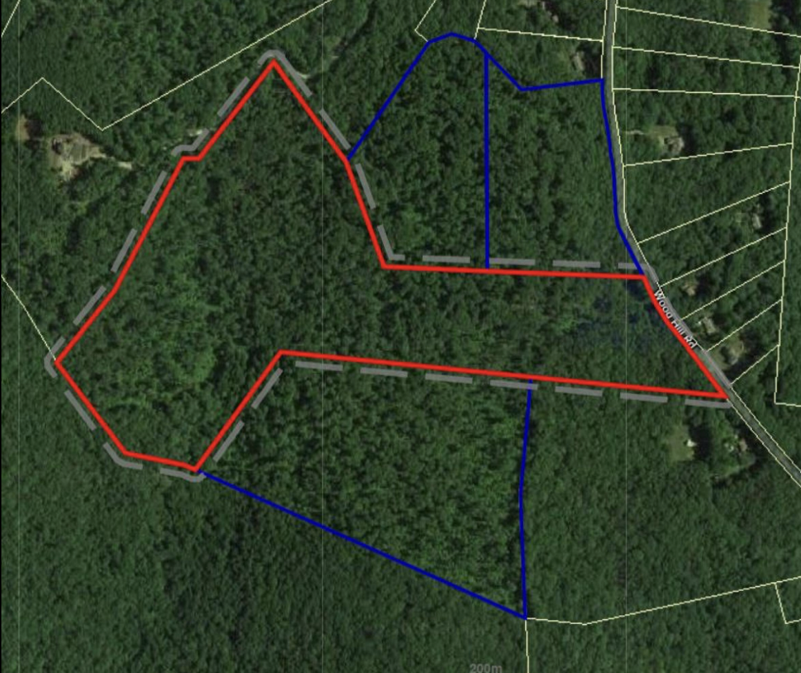 0 Wood Hill Rd, Monson, MA for sale Aerial- Image 1 of 5