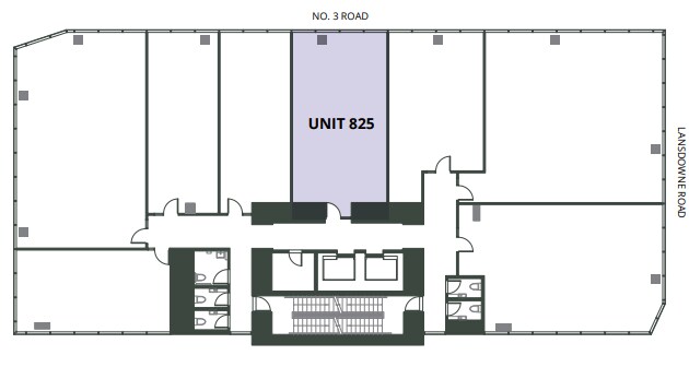 5671 No. 3 Rd, Richmond, BC for lease Floor Plan- Image 1 of 1