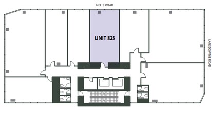 5671 No. 3 Rd, Richmond, BC for lease Floor Plan- Image 1 of 1