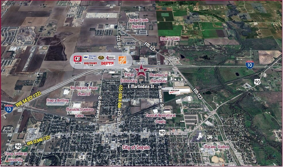 E Martindale Rd, Seguin, TX for sale - Building Photo - Image 2 of 3