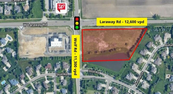 SEC Laraway & Wolf Rd, Frankfort, IL for sale - Primary Photo - Image 1 of 1