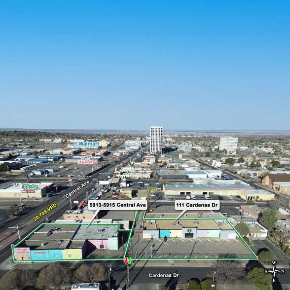 5913-5915 Central Ave NE, Albuquerque, NM for lease - Building Photo - Image 1 of 12