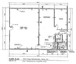 8318 Jones Maltsberger Rd, San Antonio, TX for lease Floor Plan- Image 1 of 7