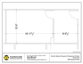 725 S Adams Rd, Birmingham, MI for lease Floor Plan- Image 1 of 1