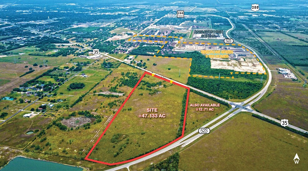 SH 35 & Hwy 523, Angleton, TX 77515 ±47.133 AC Angleton, TX 77515
