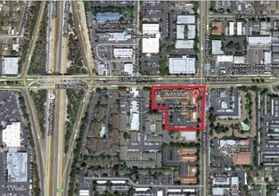 5777 N Fresno St, Fresno, CA - AERIAL  map view