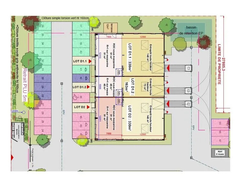 Flex in Villefranche-sur-Saône for sale - Site Plan - Image 1 of 3
