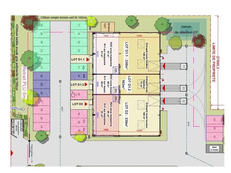 Flex in Villefranche-sur-Saône for sale Site Plan- Image 1 of 4