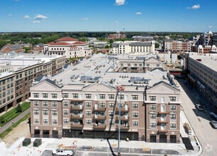 880 Monon Green Blvd, Carmel, IN - aerial  map view