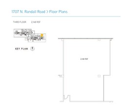 1707 N Randall Rd, Elgin, IL for lease Floor Plan- Image 2 of 5