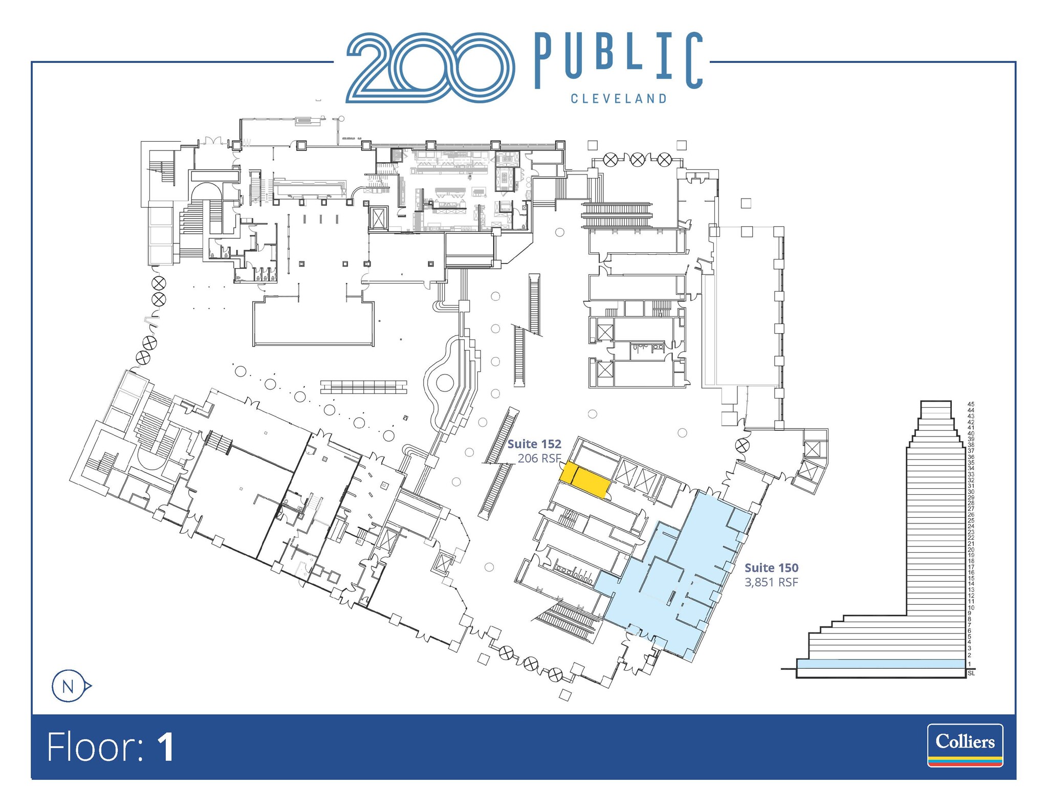 200 Public Sq, Cleveland, OH for lease Floor Plan- Image 1 of 1