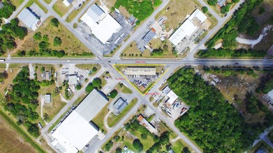 600 N 39th St, Fort Pierce, FL - aerial  map view