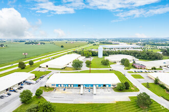 Rte 283 at Rte 772, Mount Joy, PA - aerial  map view