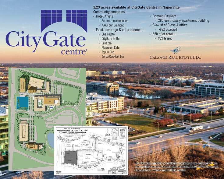 Route 59 & Westings Ave, Naperville, IL for sale - Site Plan - Image 1 of 5