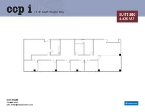3131 S Vaughn Way, Aurora, CO for lease Site Plan- Image 2 of 2