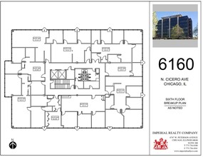 6160 N Cicero Ave, Chicago, IL for lease Floor Plan- Image 2 of 3