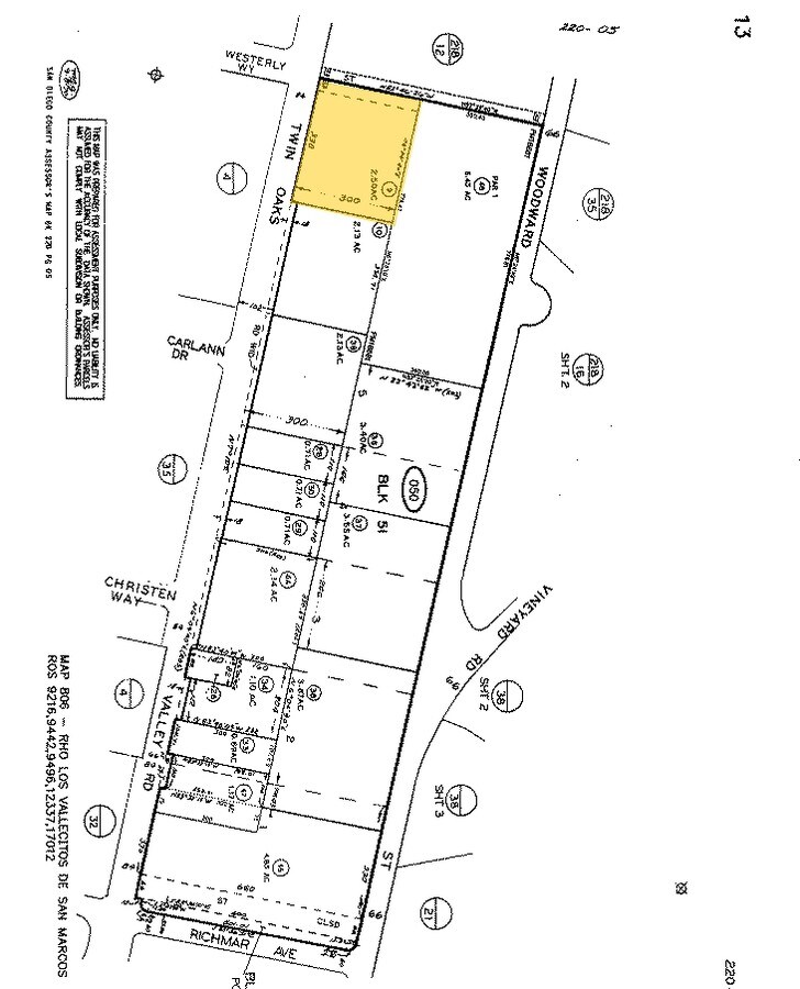 Twin Oaks Valley Rd, San Marcos, CA 92069