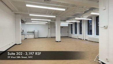 29 W 38th St, New York, NY for lease - Commercial Listing Video 