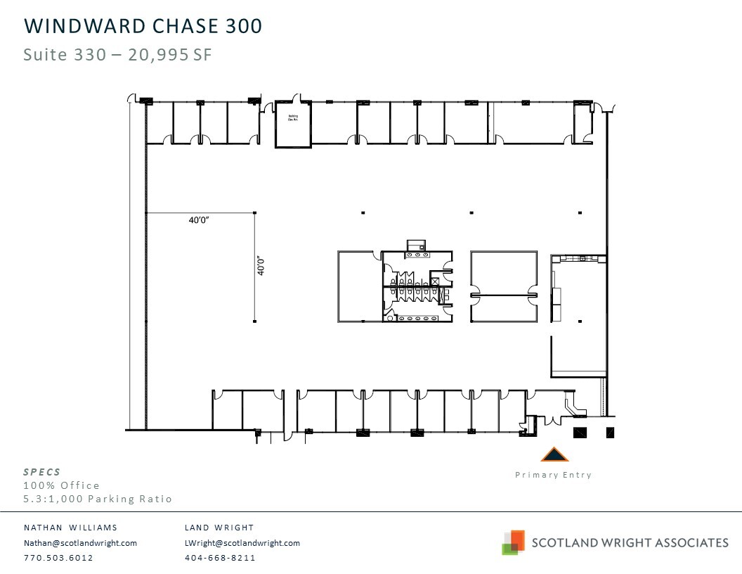 1235 Old Alpharetta Rd, Alpharetta, GA for lease Floor Plan- Image 1 of 2