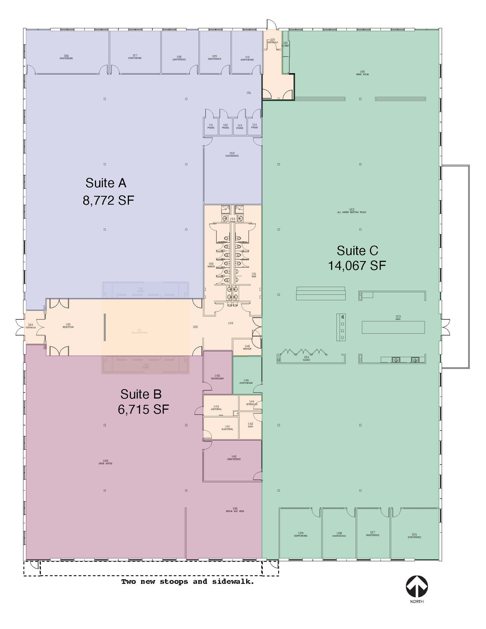 8700 Crescent Chase, Johnston, IA for lease Floor Plan- Image 1 of 1