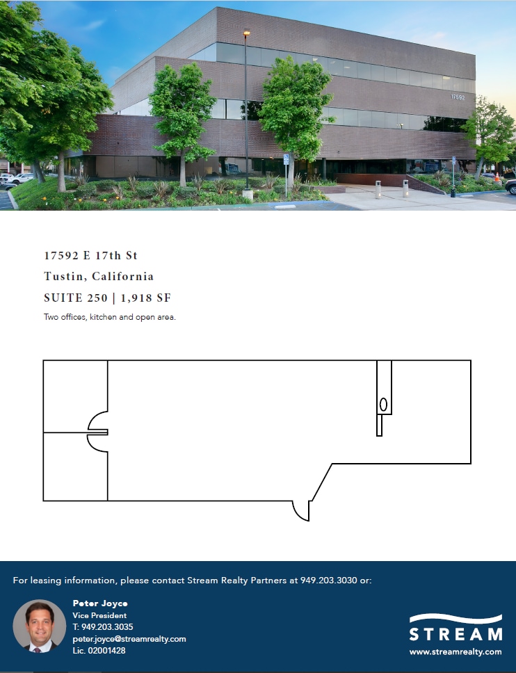 17592 E 17th St, Tustin, CA for lease Floor Plan- Image 1 of 1