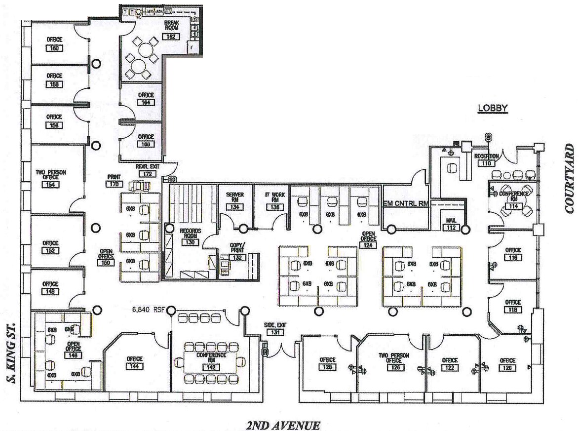 401 2nd Ave S, Seattle, WA for lease Floor Plan- Image 1 of 1