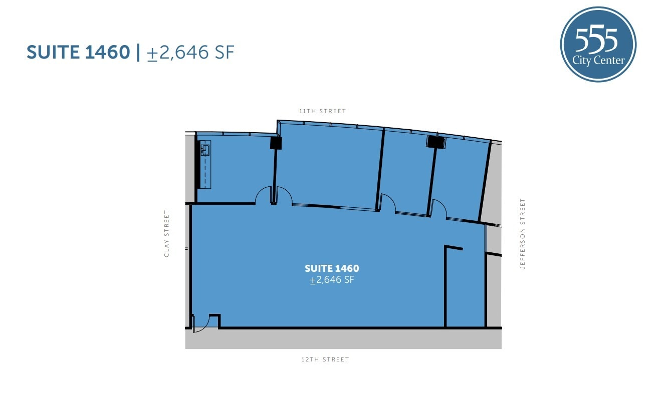 555 12th St, Oakland, CA for lease Floor Plan- Image 1 of 1