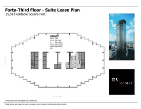 80 S 8th St, Minneapolis, MN for lease Floor Plan- Image 1 of 1