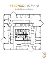 10104 103rd Ave NW, Edmonton, AB for lease Floor Plan- Image 1 of 1