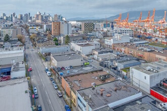 765 E Cordova St, Vancouver, BC - AERIAL map view