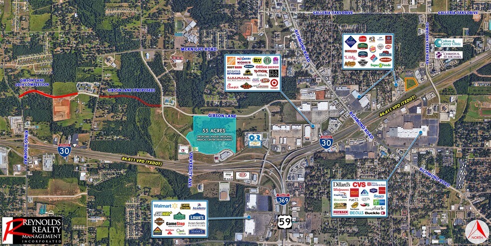 N Cowhorn Creek Loop, Texarkana, TX for sale - Building Photo - Image 1 of 1