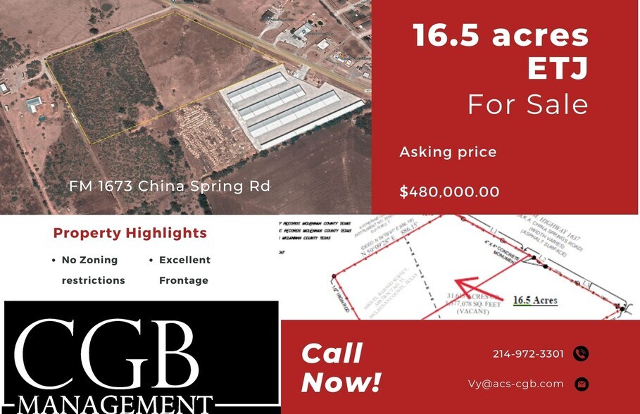 14037 China Spring Rd, China Spring, TX 76633 Land for Sale