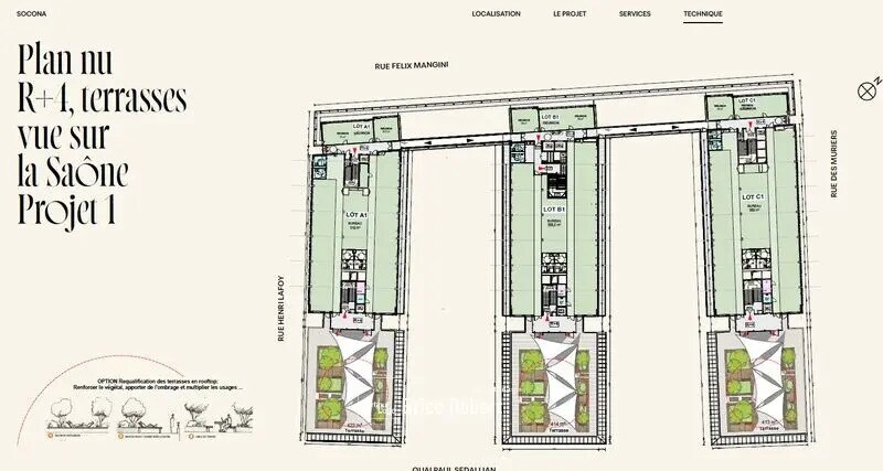 Office in Lyon for lease Floor Plan- Image 1 of 2